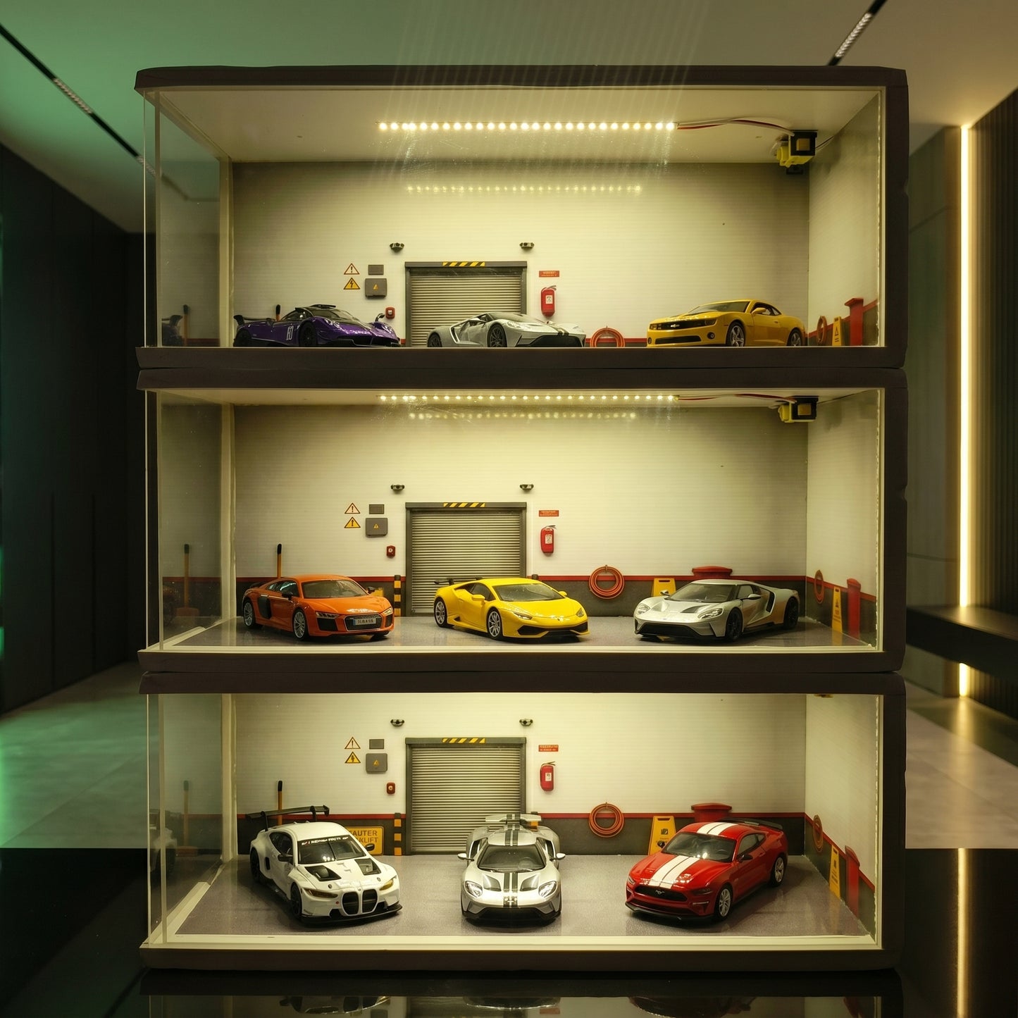 Premium Collector Garage Display